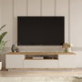 Hanah Home Ave7-Aka Soporte para TV Pino Atlántico y Cashmere
